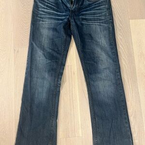 Buffalo David Bitton Dark Blue Bootcut Jeans